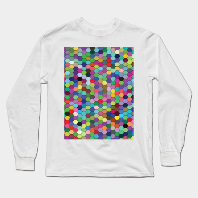 BACKGROUND 6 Pop Art Long Sleeve T-Shirt by BruceALMIGHTY Baker